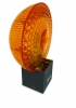 Сигнальная лампа со встроенной антенной, 24В, оранжевая (новый дизайн)